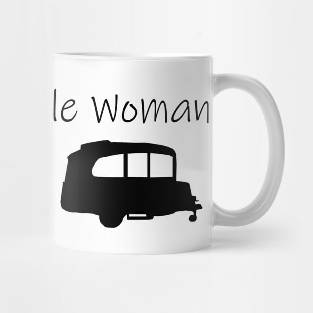 Airstream Basecamp "I'm a Simple Woman" - Beer, Dogs & Basecamp by dinarippercreations